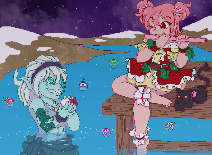 Secret Santa - Celebrating on Land and Sea