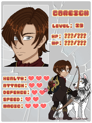 Character Page: Cory